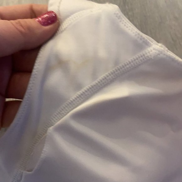 🏳️ New balance white zip up bra size small - Picture 7 of 11